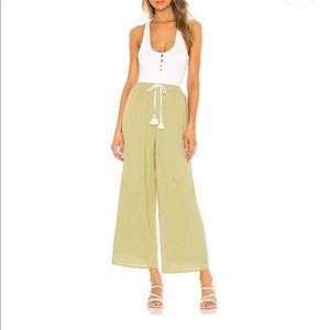 New with tags green majorelle pants from Revolve